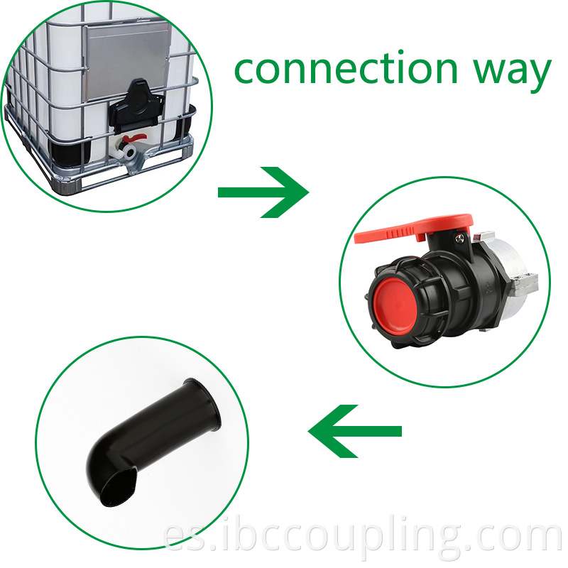 ibc tank valve size